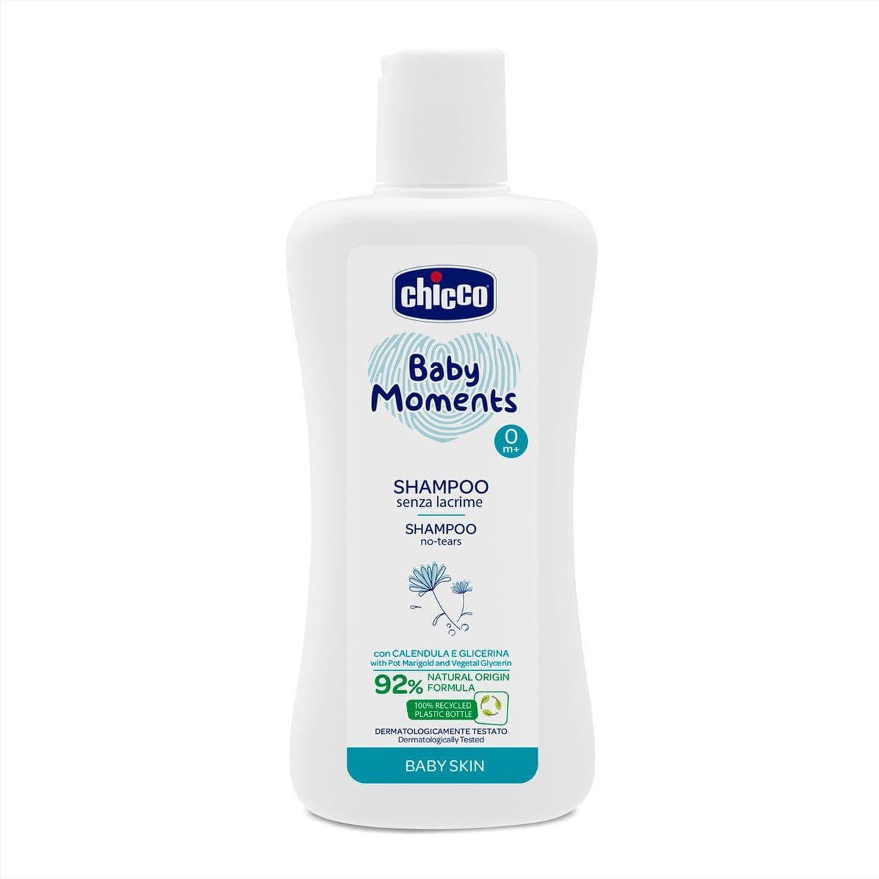 Chicco baby moments shampoo delicate 200 ml