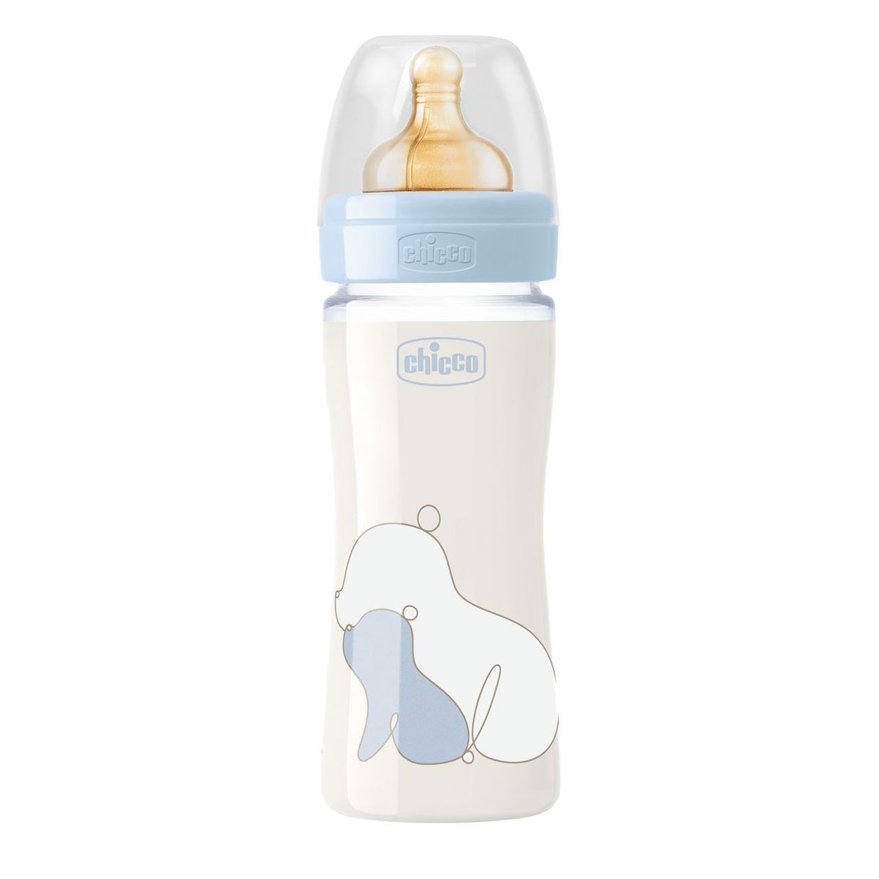 Chicco Biberon Original Touch Boy 1 Foro Bottiglia Di Vetro 240 ml