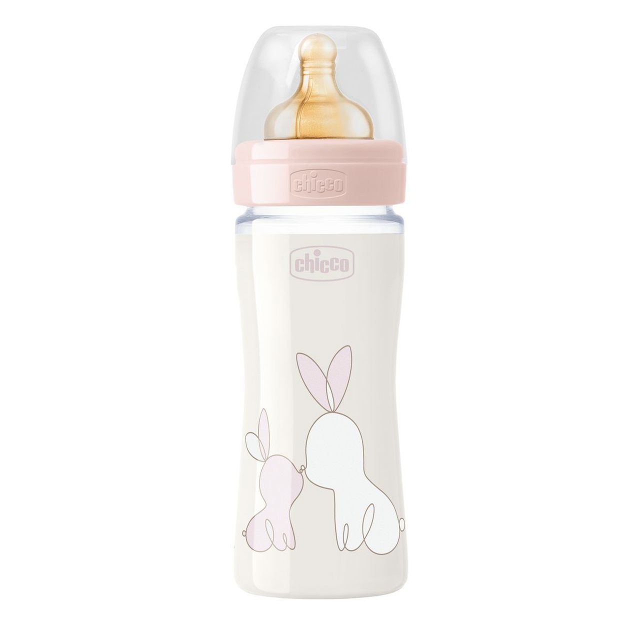 Chicco Original Touch Tettarella Caucciu Vetro Girl 240 ml