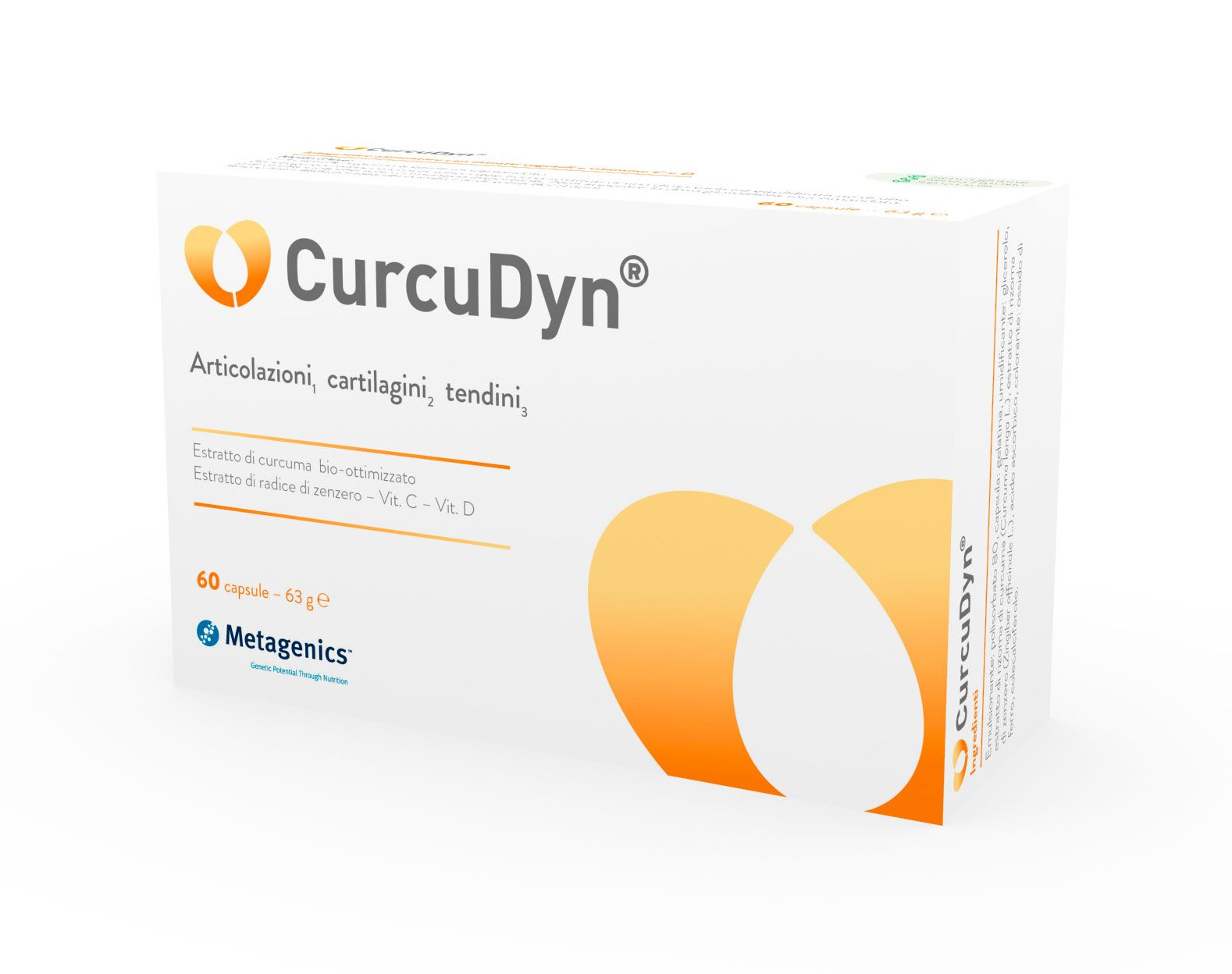 Curcudyn Integratore Muscoli e Cartilagine 60 Capsule
