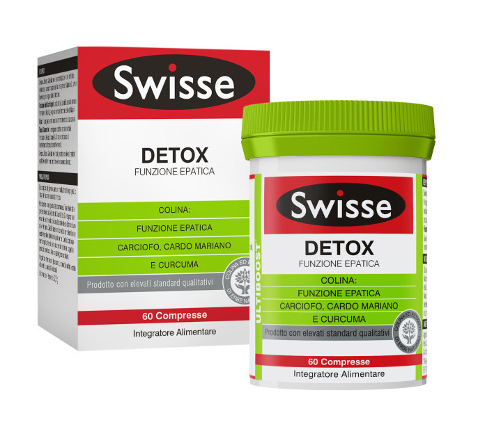 Swisse Funzione Epatica Integratore Fegato 60 Compresse
