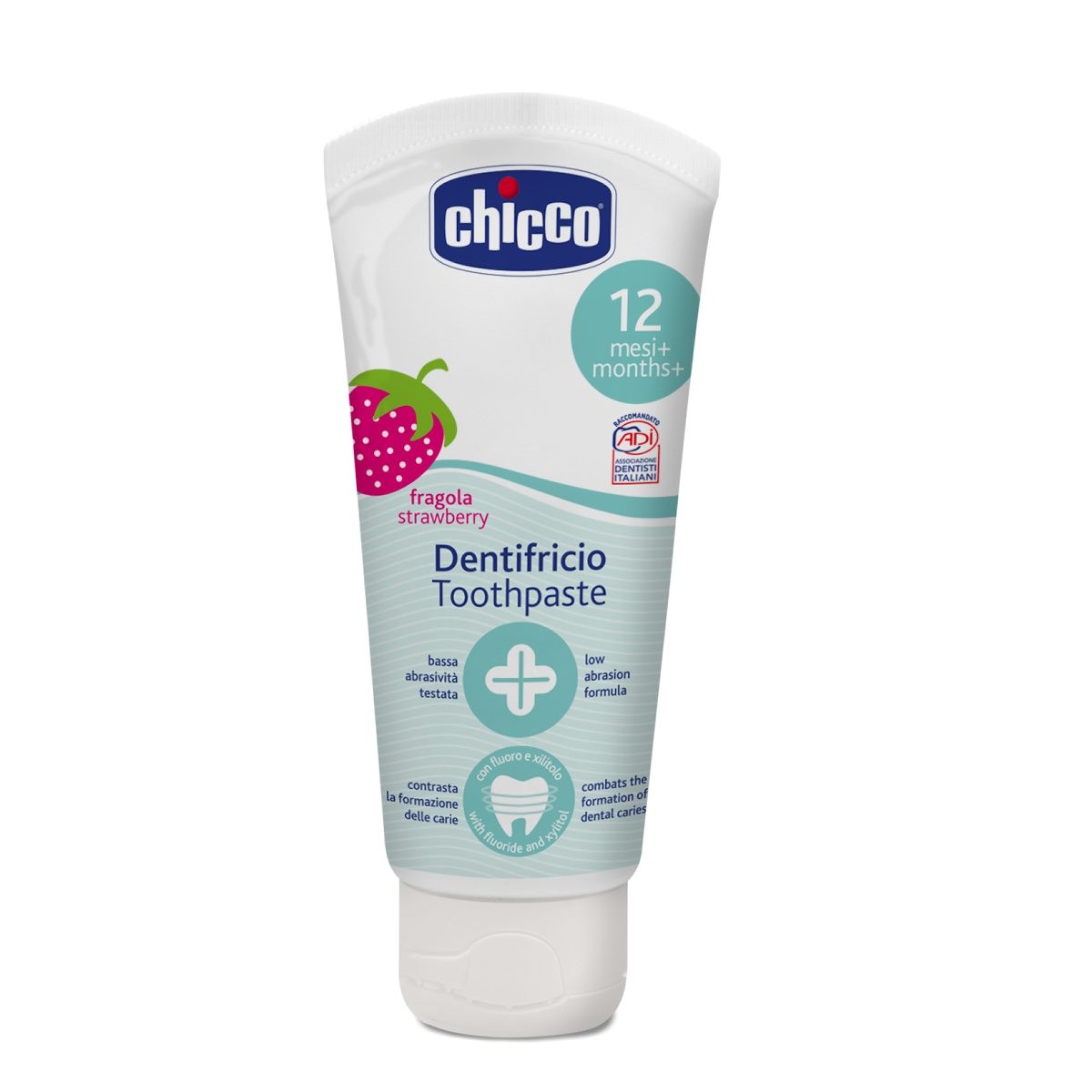 Chicco Dentifricio Fragola 50 ml +12m