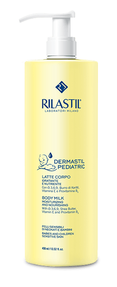 Rilastil Dermastil Pediatric Latte Idratante Viso e Corpo 400 ml