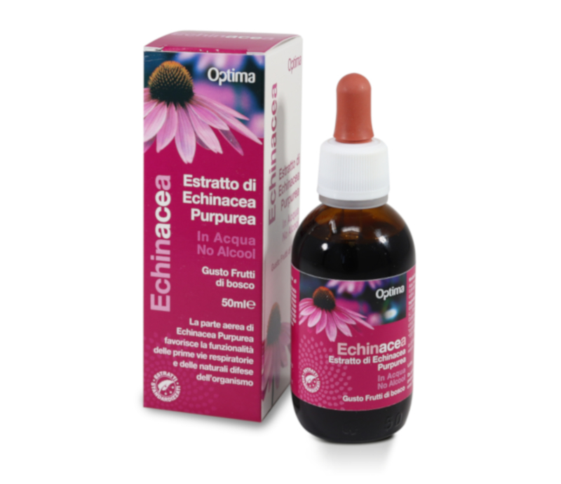 Optima Echinacea Estratto No Alcool Integratore Difese Naturali 50 ml
