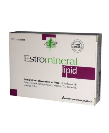 Estromineral Lipid Integratore Menopausa 20 Compresse