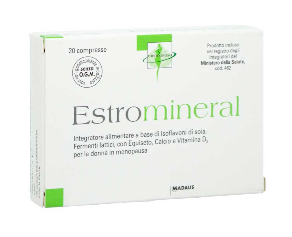 Estromineral Integratore Minerali Per Donne in Menopausa 20 Compresse