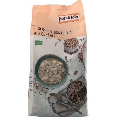 Fior Di Loto Fiocchi Ai 5 Cereali Integrali Biologici 500 g