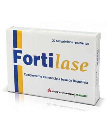 Fortilase Integratore Antinfiammatorio con Bromelina 20 Compresse
