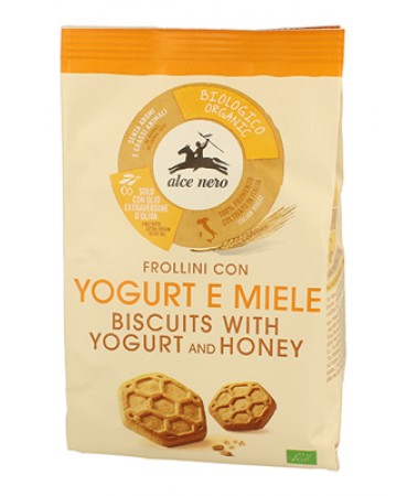 Alce Nero Frollini Yogurt e Miele Biologici 250 g