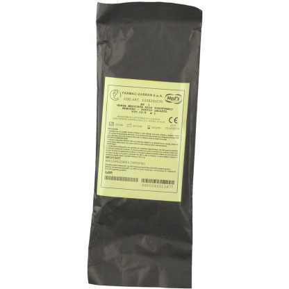 Garza Idrofila Orlata Medicata 12/8 con iodoformio 50 cm