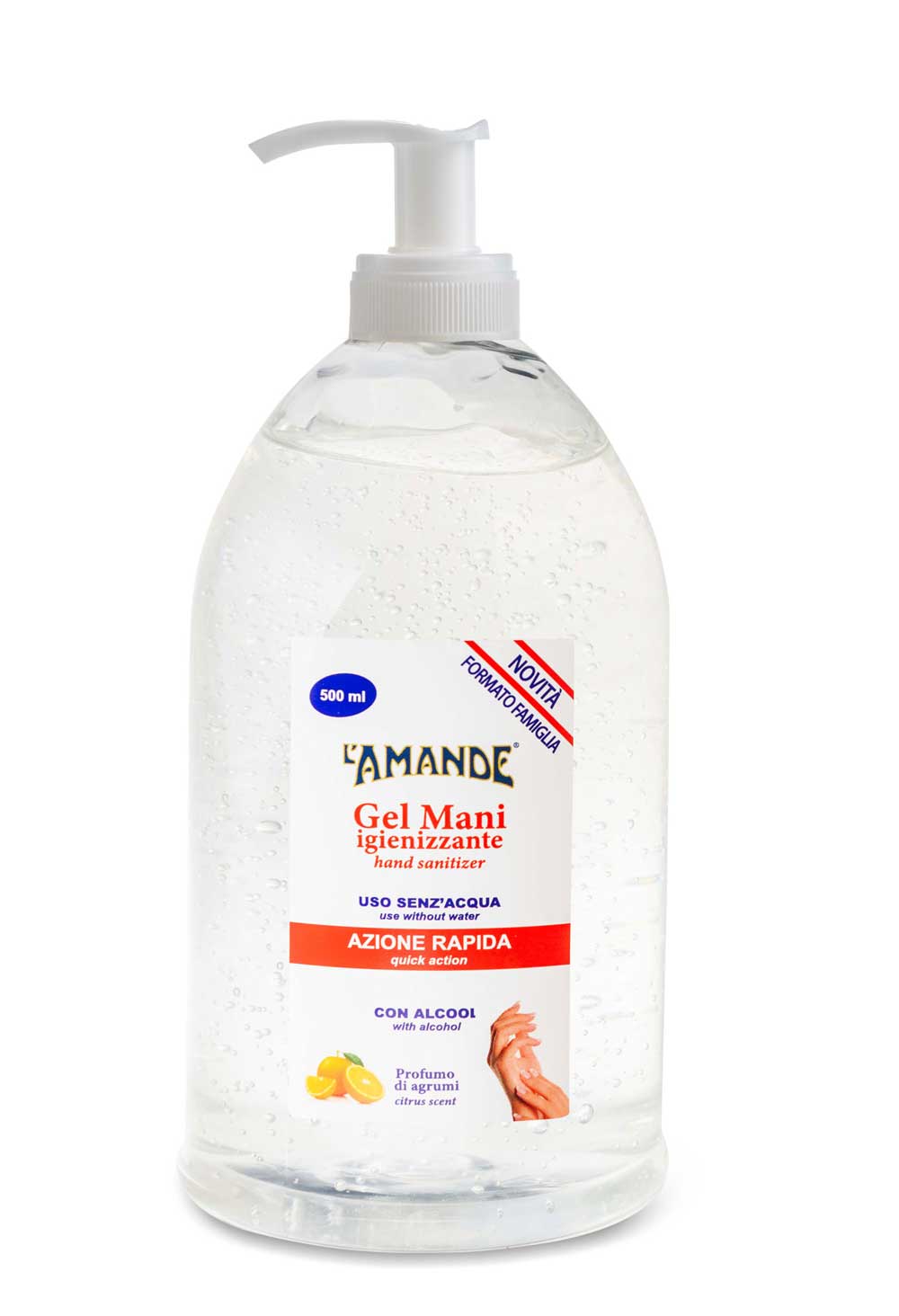 Marseille gel igienizzante mani 500 ml