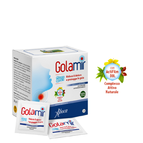 Golamir 2ACT Gola Infiammata 20 Compresse Orosolubili