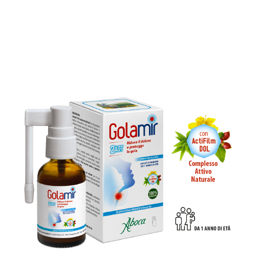 Golamir 2ACT Spray No Alcool Gola Infiammata 30 ml