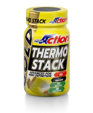 ProAction Thermo Stack Integratore Stimolante del Metabolismo 90 Compresse