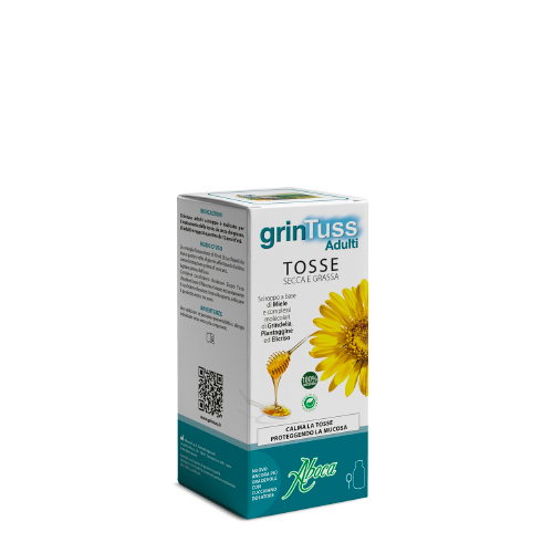 Aboca Grintuss Adulti Sciroppo Tosse Secca e Grassa 180 g