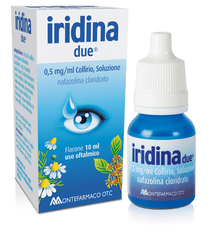 Iridina Due Collirio 0,5 mg/ml Nafazolina cloridrato 10 ml