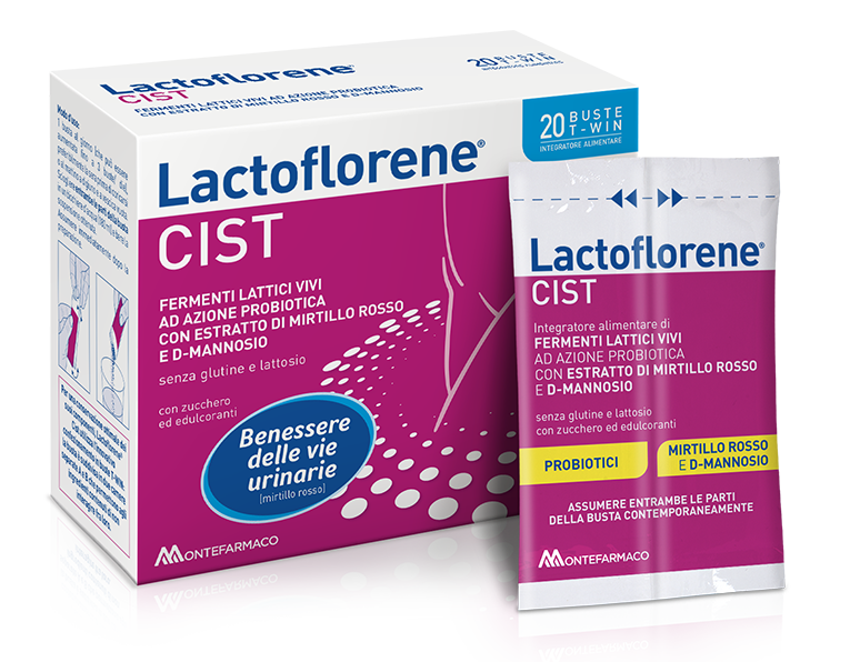 Lactoflorene Cist Integratore Benessere Delle Vie Urinarie 20 Bustine