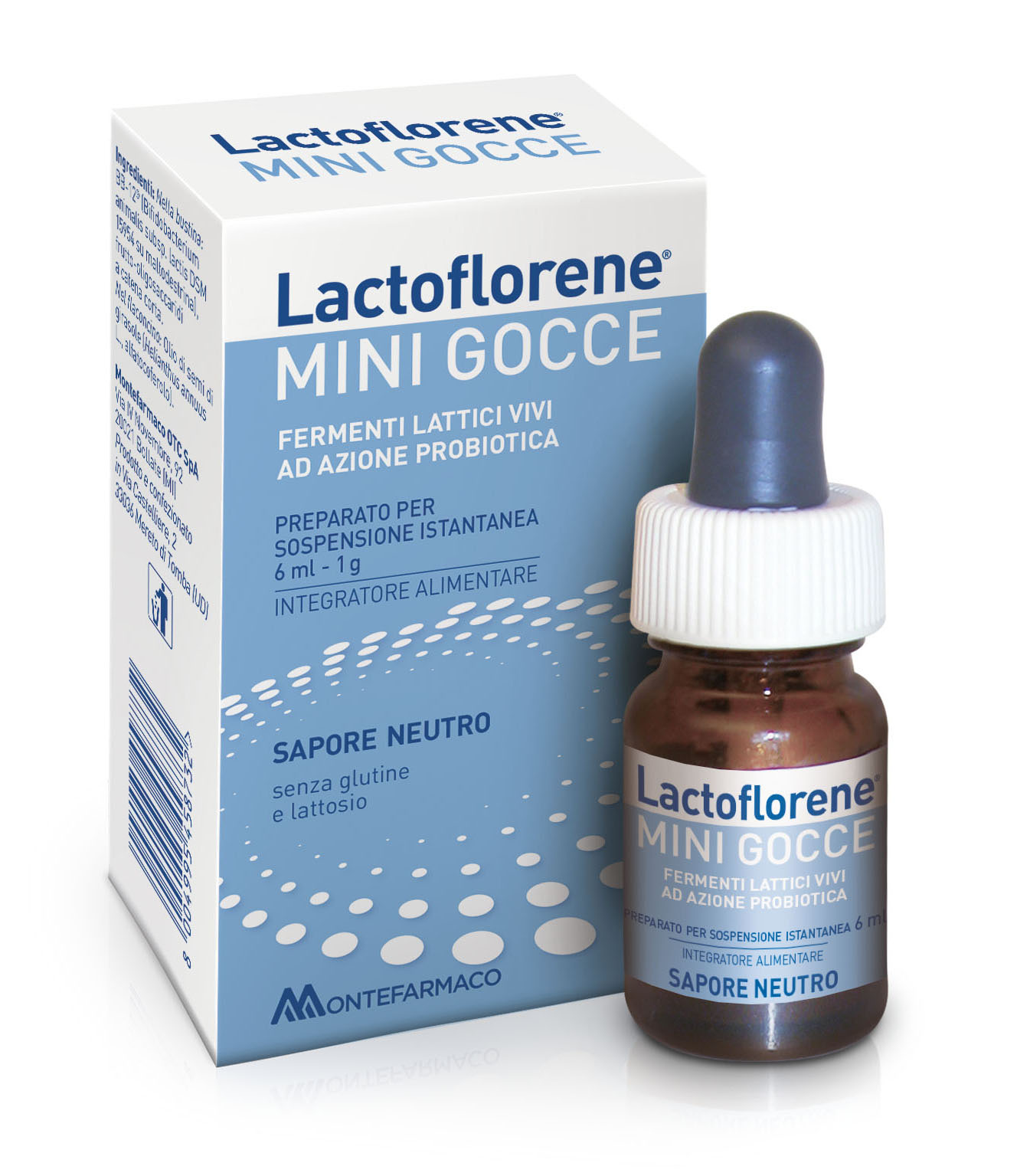 Lactoflorene Mini Gocce Integratore Fermenti Lattici Bambini Gocce 6 ml