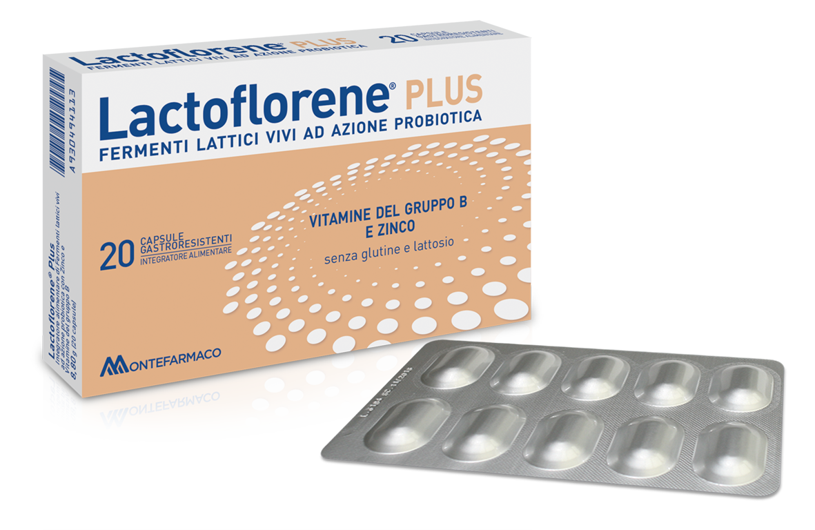 Lactoflorene Plus Integratore Fermenti Lattici Vivi 20 Capsule