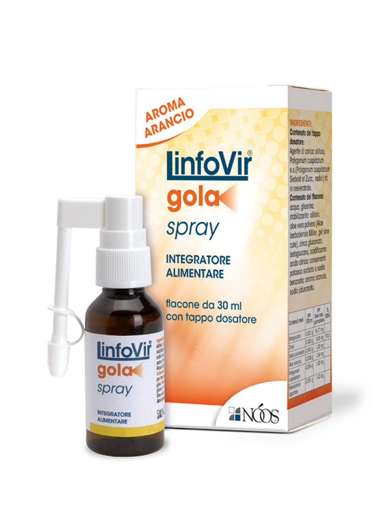LinfoVir Gola Spray Integratore per la Gola 30 ml