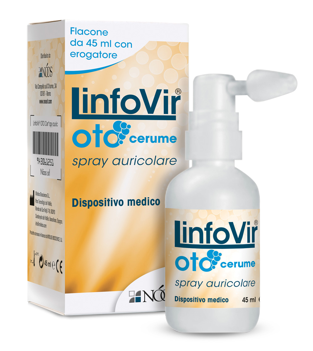LinfoVir Oto Cerume Spray Auricolare 45 ml