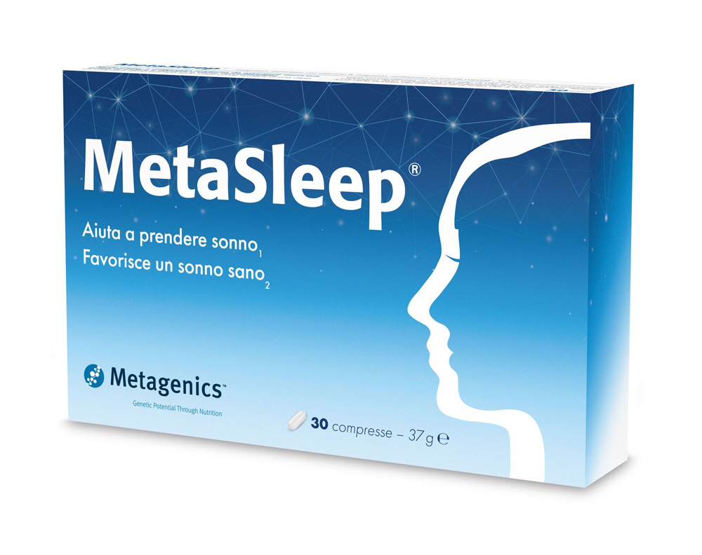 Metasleep Integratore Per il Sonno 30 Capsule