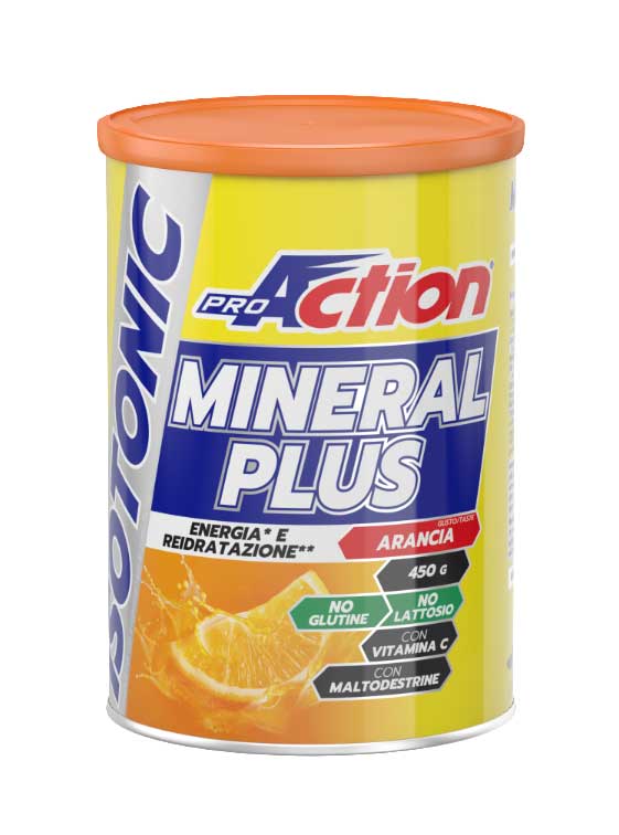 Mineral Plus Endurance 450 g gusto arancia - Integratore energetico