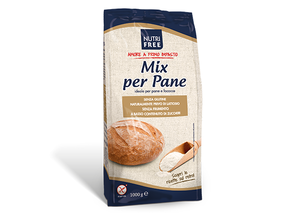 Nutri Free Mix Miscela Di Farine Per Pane Senza Glutine 1 Kg