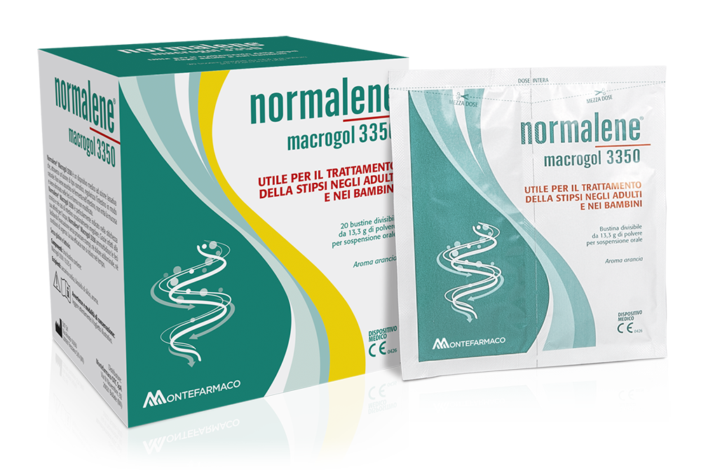 Normalene Macrogol 3350 Integratore Contro Stipsi 20 Bustine