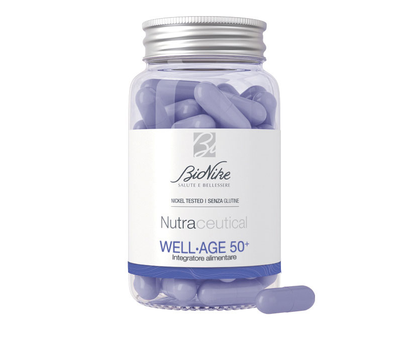 Bionike Nutraceutical Well-Age 50+ Integratore Donna in Menopausa 60 Capsule