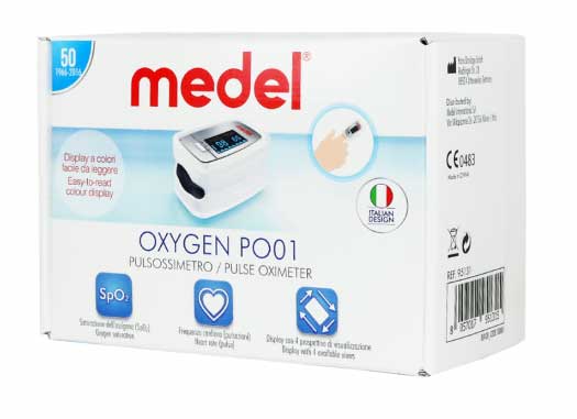 Medel OXYGEN PO01 Pulsossimetro
