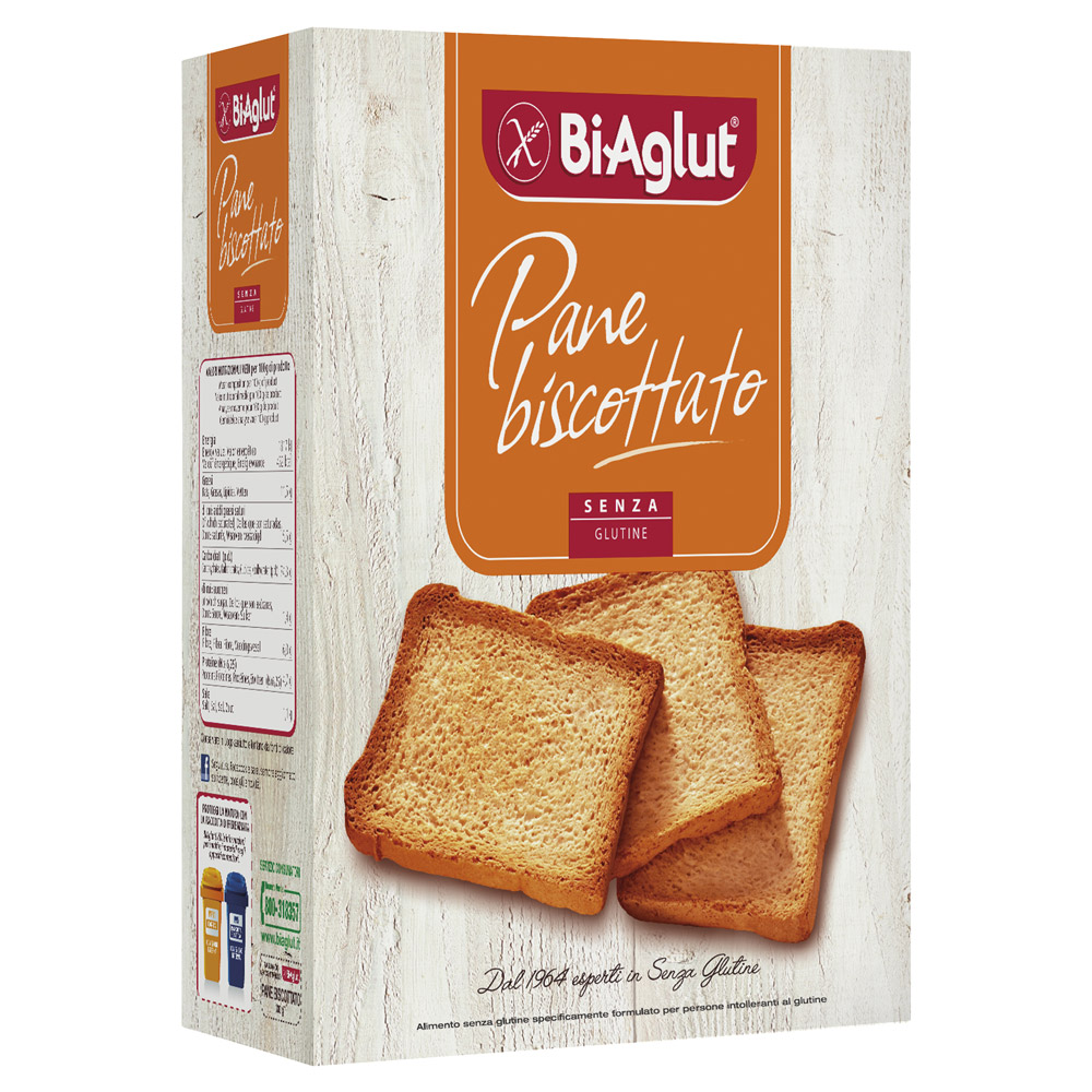 Biaglut Pane Biscottato Senza Glutine 300 g