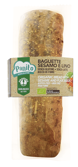 Probios Panito Baguette Con Semi Di Lino 180 g