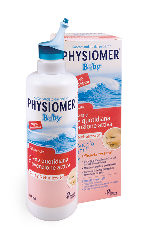 Physiomer Baby Spray Nebulizzato Igiene Nasale Bambini 115 ml