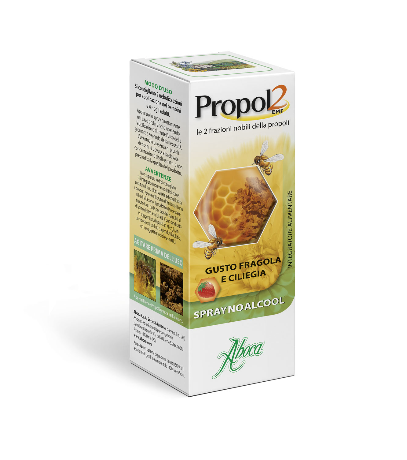 Aboca Propol2 EMF Spray No Alcool Integratore Gola 30 ml