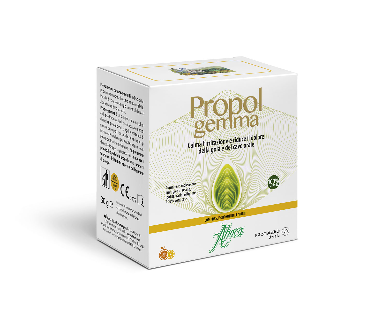 Aboca Propolgemma Adulti Irritazione Cavo Orale 20 Compresse Orosolubili