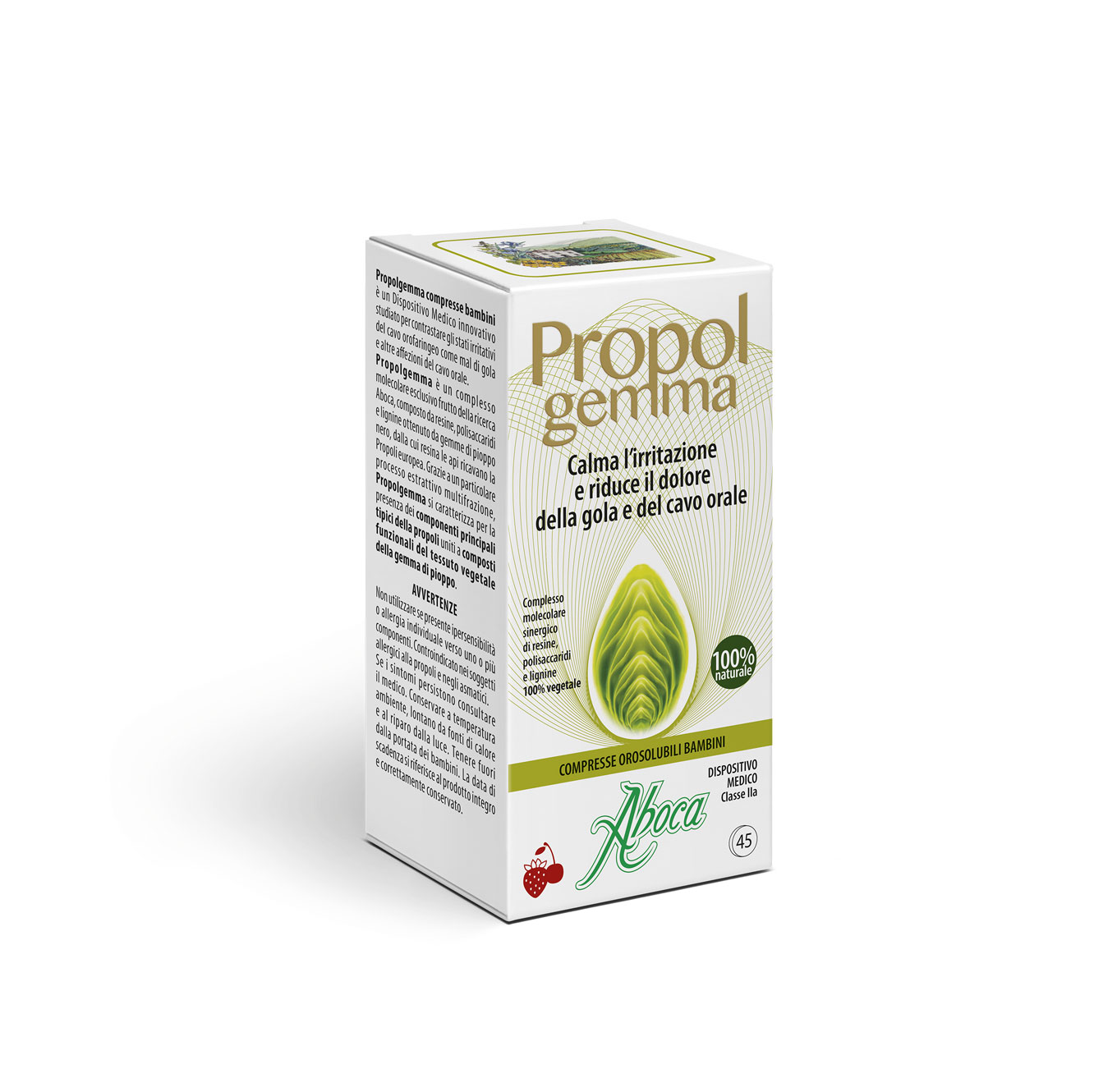 Aboca Propolgemma Bambini Irritazione Cavo Orale 45 Compresse Orosolubili