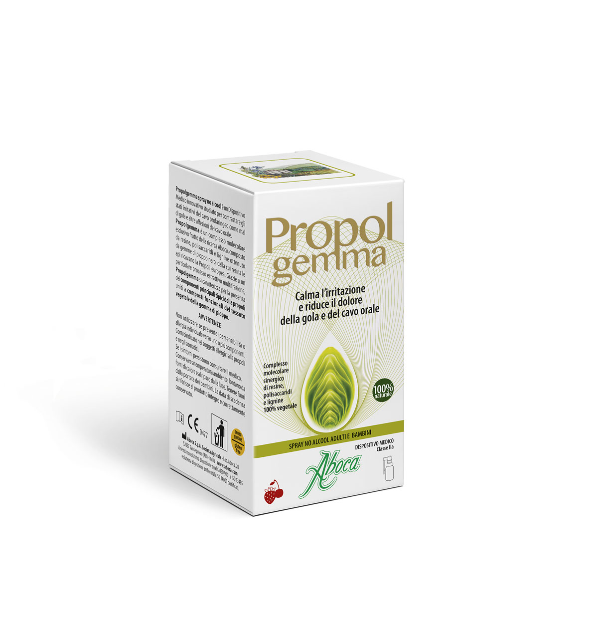 Propolgemma Aboca Spray No Alcool Adulti e Bambini 30 ml