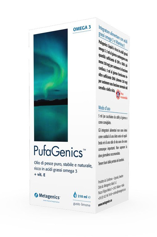 Pufagenics Integratore Liquido Limone 210 ml
