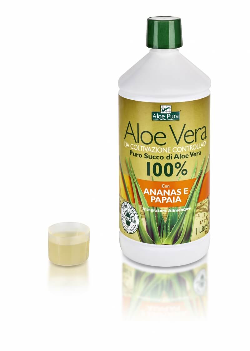 Optima Aloe Vera Succo – Ananas & Papaya
