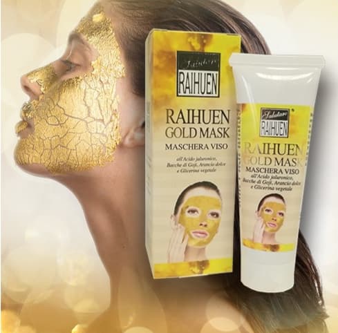 GOLD MASK MASCHERA VELO ORO 50