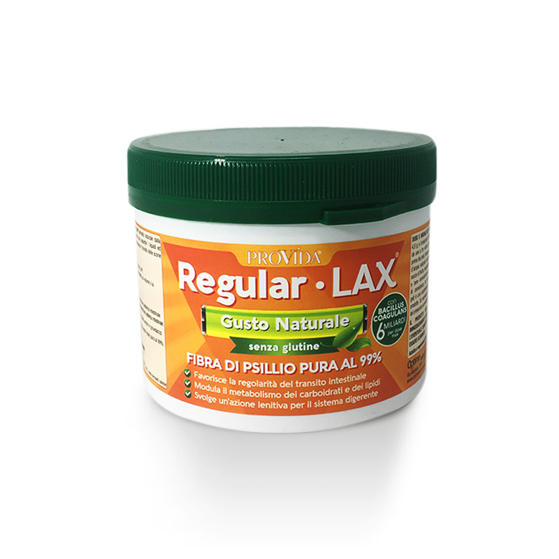 Optima Provida Regular Lax Integratore Fibre e Probiotici Gusto Naturale 150 g