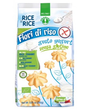 Rice&Rice Fiori Di Riso Allo Yogurt Biologico 250 g