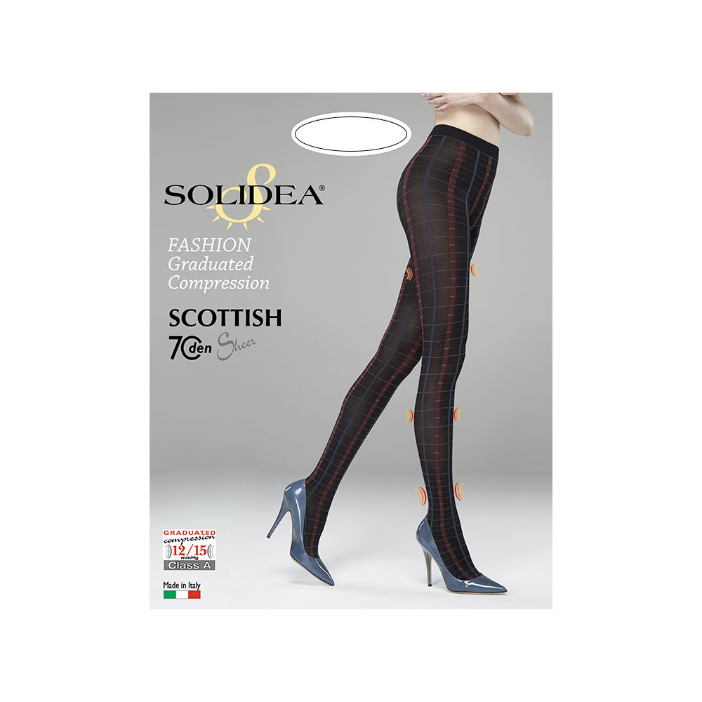 Scottish 70 Collant Nero 4 - XL