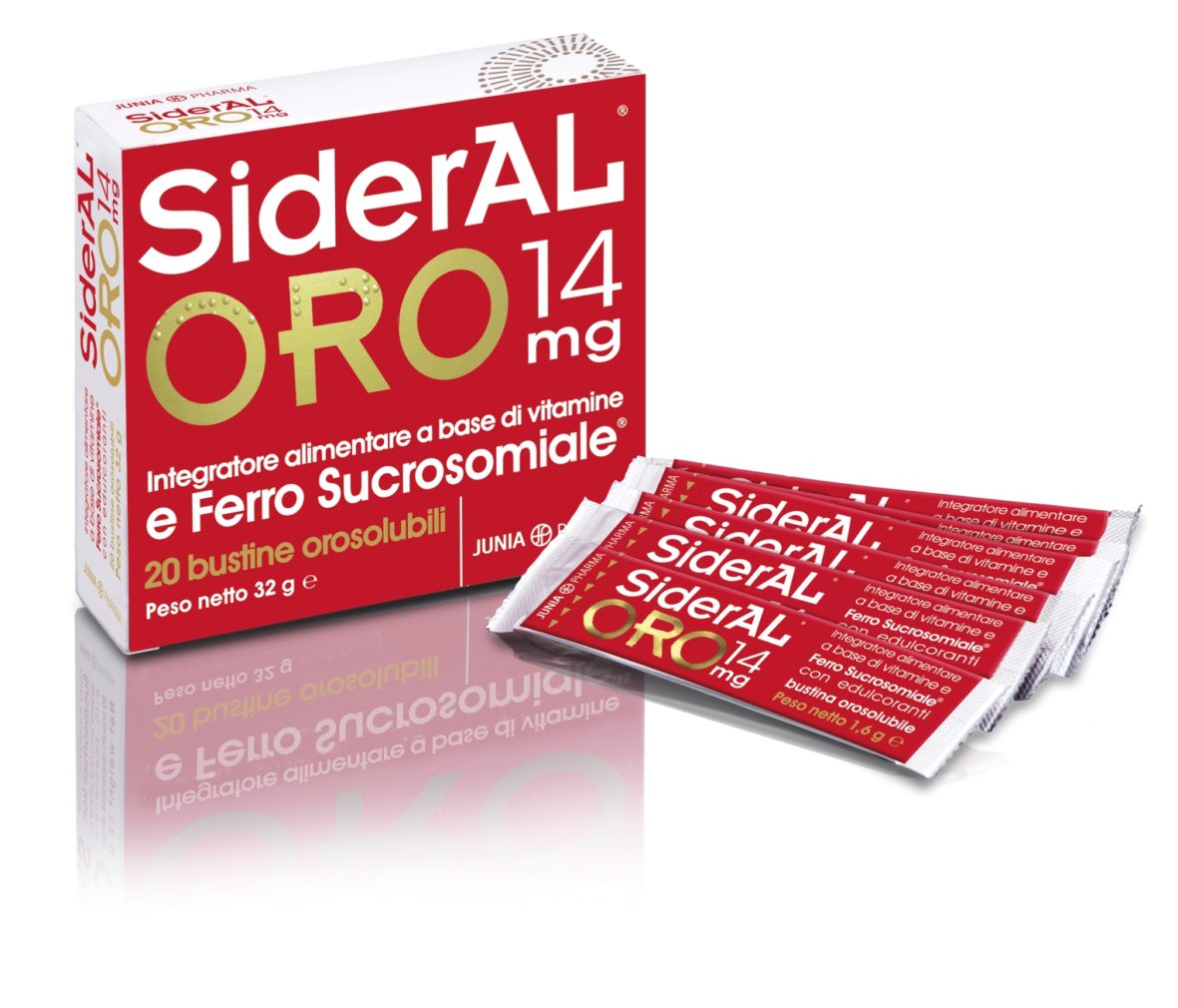 Sideral Oro Integratore Ferro e Vitamine 20 Bustine
