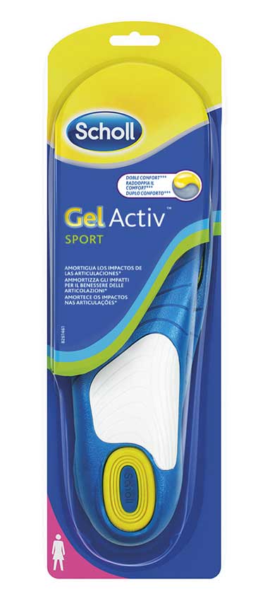 Scholl GelActiv Sport Soletta Donna in Gel