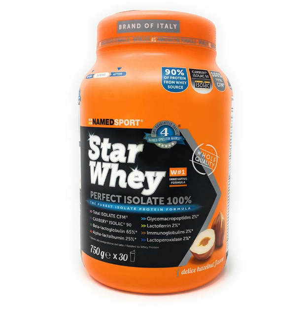 NAMEDSPORT® Star Whey Delice Hazelnut Flavour