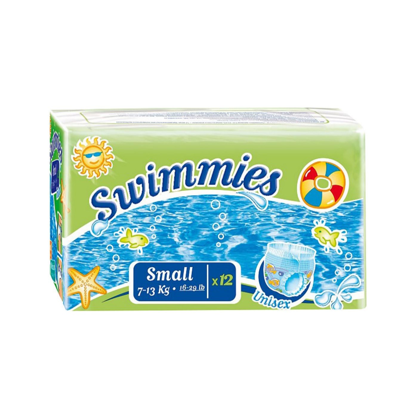 Swimmies Pants S2 7-13Kg 12Pz