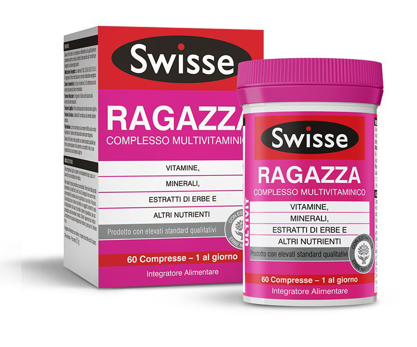 Swisse Ragazza Integratore Multivitaminico 60 Compresse