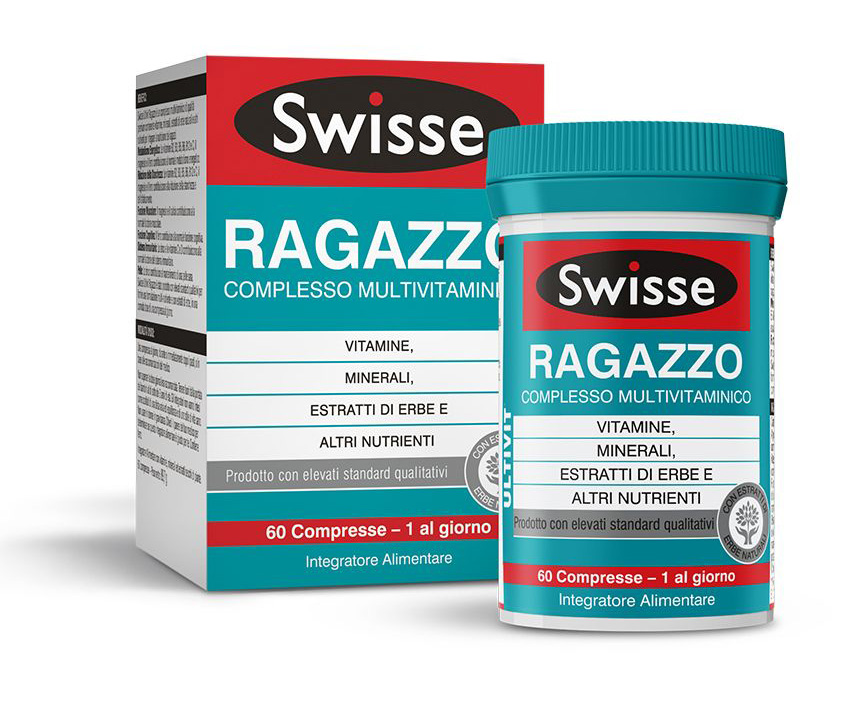 Swisse Ragazzo Integratore Multivitaminico 60 Compresse